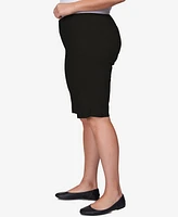 Ruby Rd. Plus Pull On Tech Bermuda Shorts