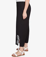 Ruby Rd. Plus Tropical Fern Capri Pants