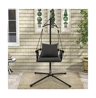Hanging Swing Hammock Chair Porch Swing with Stand