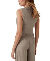 Guess Women's Celestine Fluid Button-Front Vest