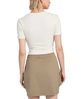 Guess Women's Carla Short-Sleeve Knit Top