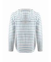 Weird Fish Women's Striped Full Zip Hoodie