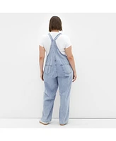 City Chic Plus Pinafore Overall