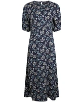 Weird Fish Women's Everly Printed Dress