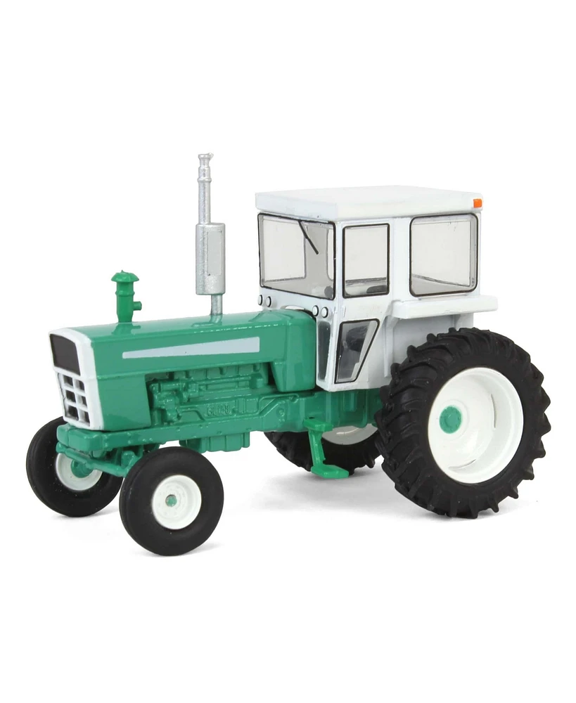 1/64 1973 Tractor with Cab, Green & White, Down on the Farm Series 9 48090-a