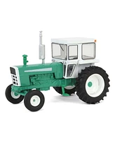 1/64 1973 Tractor with Cab, Green & White, Down on the Farm Series 9 48090-a
