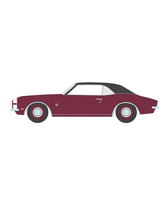 1/64 1968 Chevrolet Camaro Ss 396 Maroon, GreenLight Muscle Series 29 13360-a