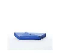 Susu Leather Clutch Bag Evening Purse Crossbody Cobalt Blue Unique Women's Handbag