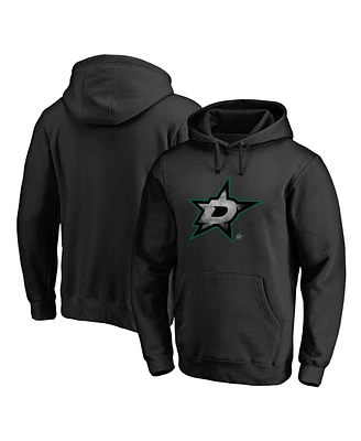 Fanatics Mto Label Men's Black Dallas Stars Core Smoke Pullover Hoodie