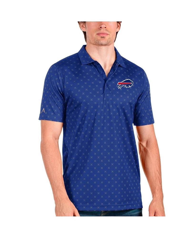Antigua Men's Royal Buffalo Bills Spark Polo Shirt