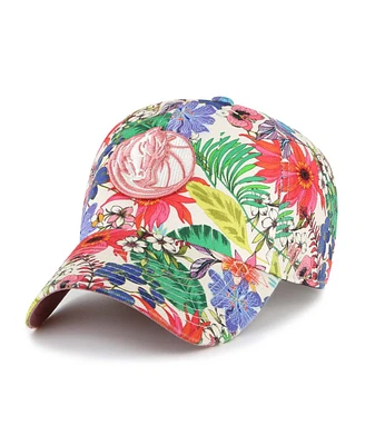 '47 Brand Women's Cream Dallas Mavericks Pollinator Clean Up Adjustable Hat