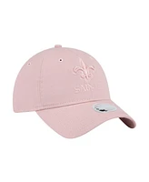 New Era Women's Light Pink New Orleans Saints Main 9TWENTY Adjustable Hat Main 9TWENTY Adjustable Hat