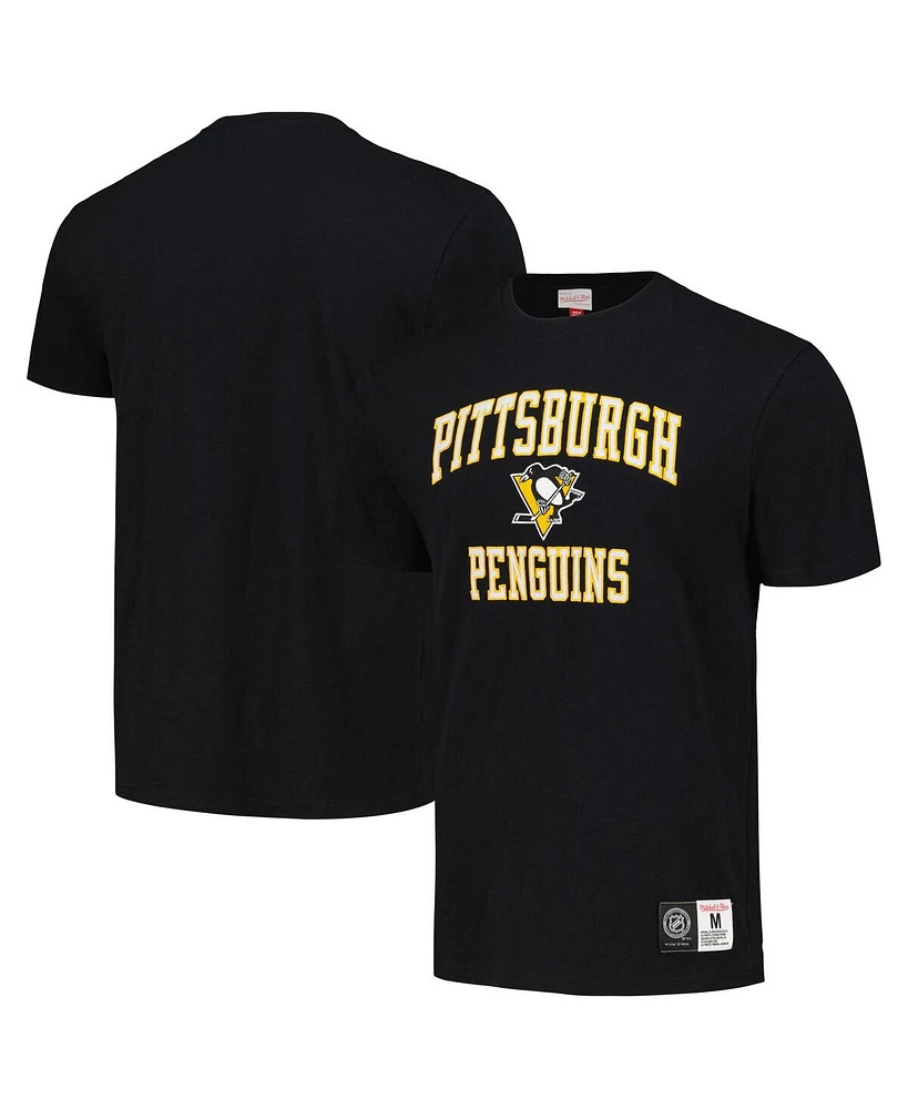 Mitchell & Ness Men's Black Pittsburgh Penguins Legendary Slub T-Shirt