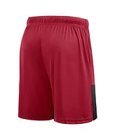Fanatics Men's Scarlet/Black San Francisco 49ers Big Tall Best of the Best Performance Shorts