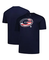 Fanatics Men's Navy Green Bay Packers Big Tall Americana T-Shirt