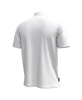 Under Armour Men's White Maryland Terrapins Playoff Chest Stripe Performance Polo Shirt