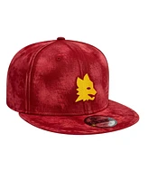 New Era Men's Red As Roma Tie-Dye 9FIFTY Snapback Hat