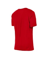 New Era Women's Red Florida Panthers Glam Game Floral T-Shirt