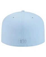 New Era Men's Light Blue St. Louis Cardinals Color Pack A-Frame 59FIFTY Fitted Hat