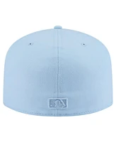 New Era Men's Light Blue Philadelphia Phillies Color Pack A-Frame 59FIFTY Fitted Hat