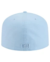 New Era Men's Light Blue Boston Red Sox Color Pack A-Frame 59FIFTY Fitted Hat