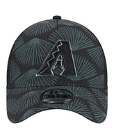 New Era Men's Black Arizona Diamondbacks 9FORTY A-Frame Trucker Adjustable Hat