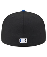 New Era Men's Black Rancho Cucamonga Quakes Authentic Collection 59FIFTY Fitted Hat