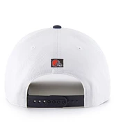 '47 Brand Men's White Cleveland Browns Patriotic Overhand Hitch Adjustable Hat