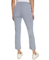 Nautica Jeans Women's Montauk Chino Mid-Rise Straight-Leg Pants