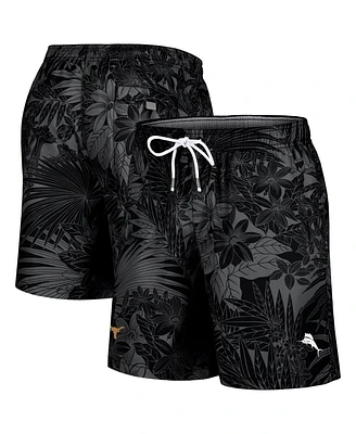 Tommy Bahama Men's Black Texas Longhorns Santiago Palms Board Shorts