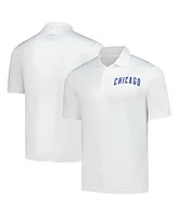 Fanatics Men's White Chicago Cubs Component Polo Shirt