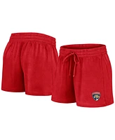 Fanatics Women's Red Florida Panthers Start to Finish Shorts