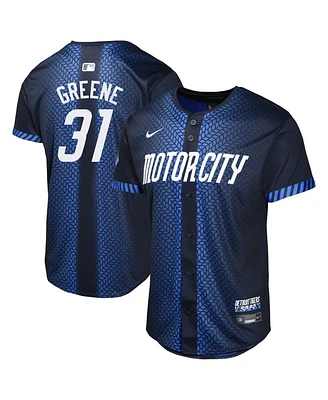 Nike Big Boys and Girls Riley Greene Navy Detroit Tigers City Connect Limited Jersey