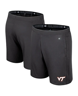 Colosseum Men's Charcoal Virginia Tech Hokies Forget Shorts