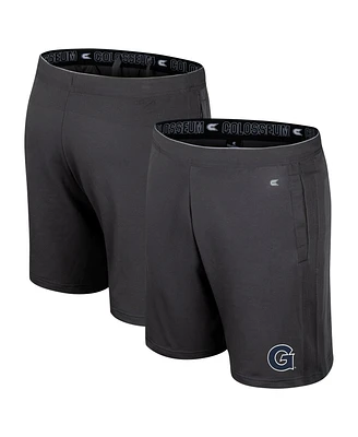 Colosseum Men's Charcoal Georgetown Hoyas Forget Shorts