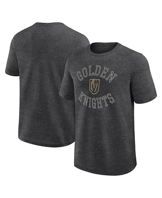 Logo Athletic Men's Heather Charcoal Vegas Golden Knights Success T-Shirt