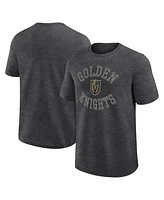 Logo Athletic Men's Heather Charcoal Vegas Golden Knights Success T-Shirt