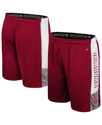 Colosseum Men's Crimson Oklahoma Sooners Quantum Shorts