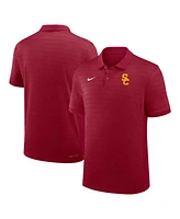 Nike Men's Cardinal Usc Trojans 2025 Early Season Coaches Sideline Victory Stripe Performance Polo Shirt