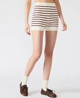 Steve Madden Women's Pull-On Pointelle Shorts