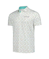 Puma Men's White the Players Mattr Paradise Polo Shirt