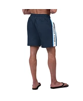 G-iii Sports by Carl Banks Men's Navy Tennessee Titans Streamline Volley Swim Shorts