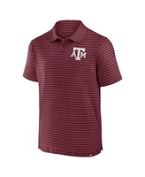 Fanatics Men's Maroon Texas A&M Aggies Victory Calls Stripe Polo Shirt