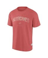 Fanatics Men's Red Carolina Hurricanes Elements Weathered Tonal Future Ground T-Shirt