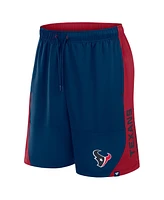 Fanatics Men's Navy Houston Texans No Defense Shorts