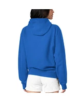 G-iii 4Her by Carl Banks Women's Royal New York Mets Flowers Graphic Pullover Hoodie