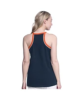 G-iii 4Her by Carl Banks Women's Navy Houston Astros Curveball Racerback Tank Top