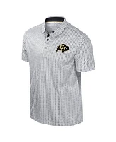 Colosseum Men's Black Colorado Buffaloes Big Tall Marty Rival Polo Shirt