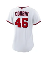 Nike Women's Patrick Corbin White Washington Nationals Home 2.0 Replica Jersey
