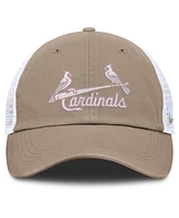 Nike Men's and Women's Khaki/White St. Louis Cardinals Club Trucker Adjustable Hat